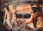 Paul Cézanne, Das Urteil des Paris (1862)