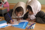Kinder lernen lesen und schreiben